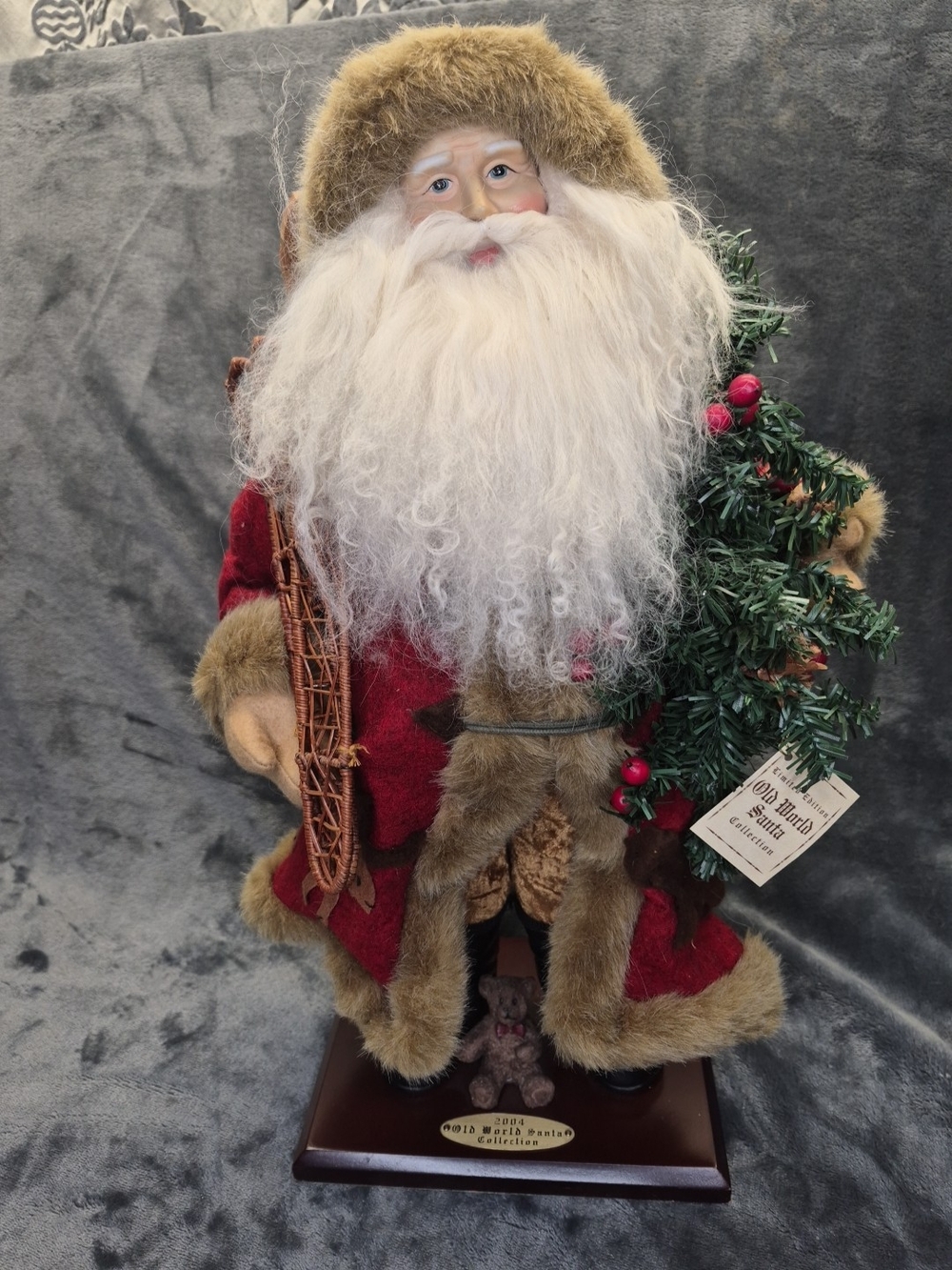 Old World Santa Collection 2004 Vintage -Limited Edition 18 In. Stands